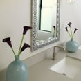thumbnail image 5 of Jamie Young Co Minx Contemporary Glass Decorative Vases in Blue (Set of 2), 5 of 6