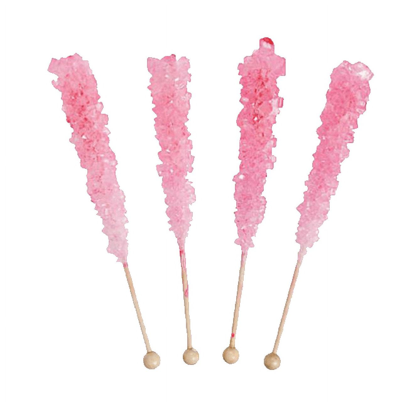 Espeez Rock Candy Sticks Cherry Hard Candy 36 Pieces (262-00034)