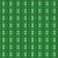 thumbnail image 1 of Ahgly Company Machine Washable Indoor Square Transitional Green Area Rugs, 5' Square, 1 of 7