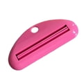 thumbnail image 1 of Plastic Toothpaste Squeezer, Tube Dispenser Tool, Hanging Squeeze Tool, One Hand Operated Squeezer for Toothpaste, Cream And Cosmetic Tube Use,Hot Pink, 1 of 9
