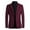 Wine, variant on LYXSSBYX Winter Jackets for Men Clearance Men's Casual Single-breasted Fashion Suit Business Casual Suit Wool Coat