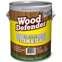 Wood Defender 200 Series CAPE COD GREY Semi-Transparent Stain & Sealer gallon