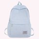 thumbnail image 5 of Bolsa Mochila para mujer Mochilas de viaje simples plisadas Moda para deportes al aire libre (Azul) Ehuebsd Para Estrenar, 5 of 5