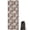 Lightgray Highland Cow, variant on Lightgray Highland Cow Flower Pattern Hot Yoga Mat Towel Non Slip for Hot Yoga - Quick-Drying Yoga Mat Cover with 4 Corner Pockets with Travel Bag - Hot Yoga Towel Non Slip 70"x26"