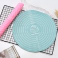 thumbnail image 4 of LCXmlly Scrapbooking Sticker Nonslip Silicone Kneading Pad Wide Application Accessible Scale Line Kitchen Dough Mat, 4 of 6