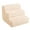 Tan, variant on PETMAKER 3-Step Pet Stairs with Removable Zippered Microfiber Cover, Tan