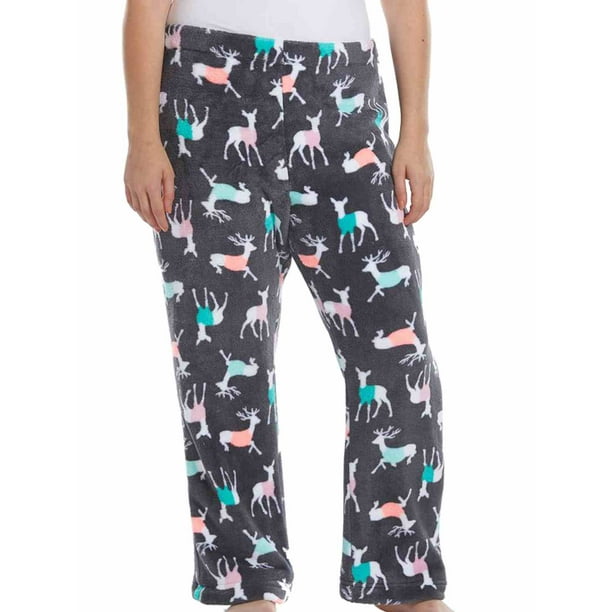 soft plush pajama bottoms