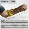 thumbnail image 6 of COEQINE Sunflower Wood Arm Cast Cover Arm Cast Sleeve with Thumb Cover Size S Elbow Protection Cover Broken Arm Shower Sleeve Easy to Put on Cast Sleeve Protectors for Girls, 6 of 7