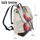 thumbnail image 2 of Disketp Colorful Dachshund Art Mochila de Cuero para Mujer, Bolso de Espalda Antirrobo con Estilo para Viaje, Trabajo y Uso Diario, 2 of 4