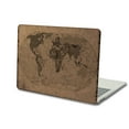thumbnail image 3 of KSK KAISHEK Plastic Protective Case Hard Cover Compatible with 2022 - 2018 Release MacBook Air 13" Retina Display and Touch ID Model: A2337 m1 A2179 A1932 World Map 34, 3 of 5