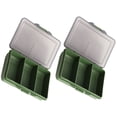 thumbnail image 1 of 2Pcs Mini PP Storage Box Case for Fishing Tackle Accessories, Bait Storage Organizer, Thicker Plastic Hooks, 1 of 7