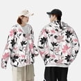 thumbnail image 4 of Lsque Lilies Flowers UPF 50+ Lightweight Sun Protection Men's Women's Long Sleeve Shirt, Hoodie Performance -Large, 4 of 9