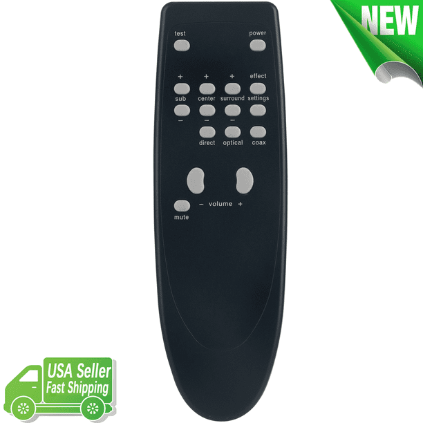 Replace Remote Control for Logitech Digital Surround Sound Speaker System Walmart.com