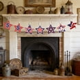 thumbnail image 5 of 12 Pcs Patriotic Star Cutouts 4th of July Paper Star Cutouts Independence Day Stars Accents for Memorial Day DIY Bulletin Board Star Cutouts for Kids Patriotic Theme Party Decor, 5 of 7