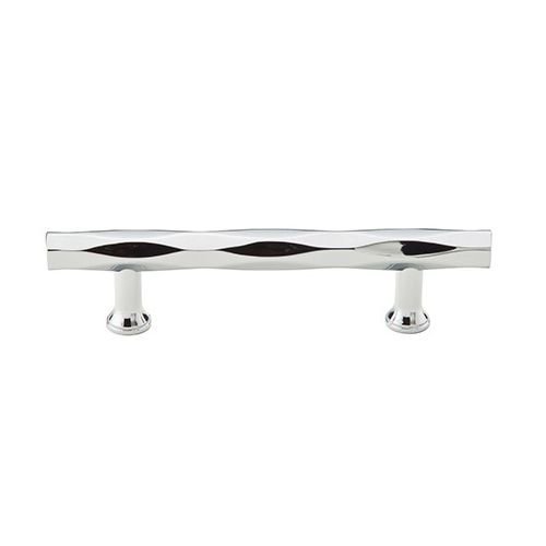 Emtek Tribeca Pull, 8" CentertoCenter, Polished Chrome