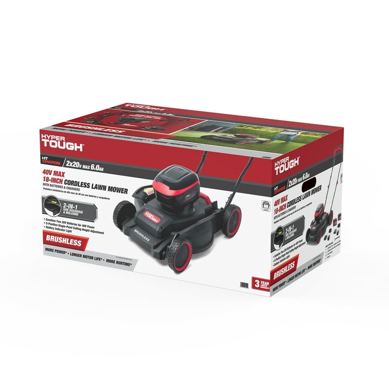 Free Shipping! Hyper Tough 40V Lithium Brushless 18-inch