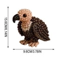 thumbnail image 3 of Tarmeek Wildlife Bead Kit DIY Bead Set with Colorful Beads and Step-by-Step Instructions for Crafting Kit Desk Decor for Adults, 3 of 9