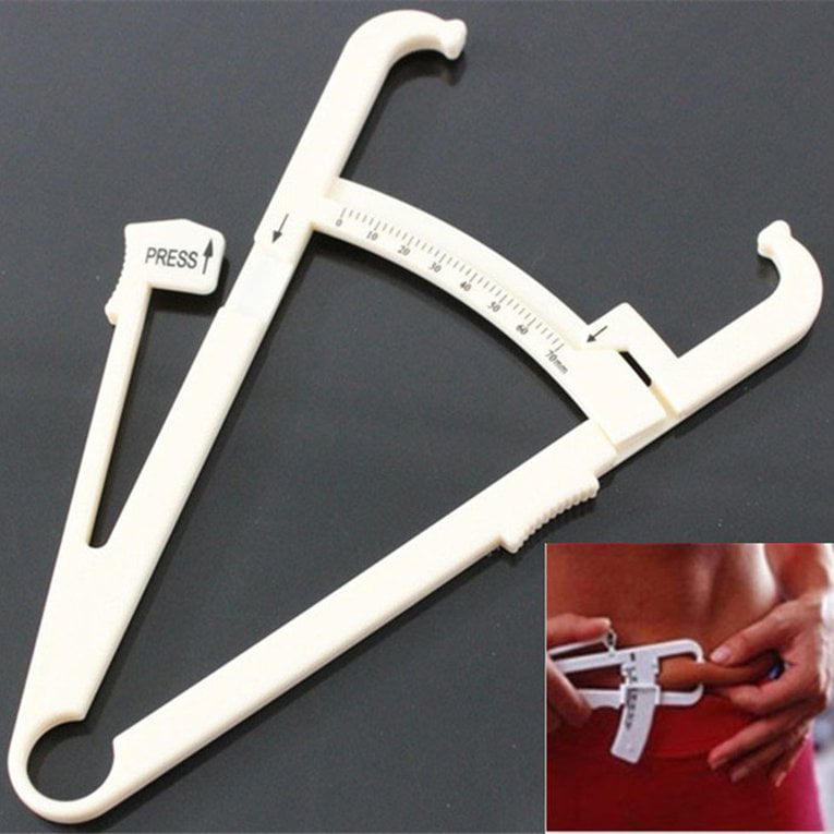 LIANGANAN Electronic 1 PC Body Fat Loss Tester Caliper Tools Skin Analyzer Measure Charts Fitness Slim Keep Health Tester Body Fat Measure Caliper Tools Color : As pic5 