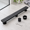 Matte Black-18 inch, variant on Linear Shower Drain 24 Inch Brushed With Square Hole Panel