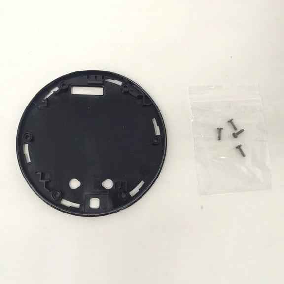 Grade A Google Nest 3rd Gen Learning Thermostat Inside Black Plastic Plate with screws - NO THERMOSTAT (Mint)