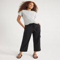 thumbnail image 2 of CHOK Women’s Mid-Rise Pull-On Cargo Pants  27” Inseam  Sizes XS-XXL, 2 of 6