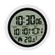 thumbnail image 3 of Reloj de ducha digital Reloj de pared digital resistente al agua para baño Pantalla de fecha Moderno Blanco, 3 of 9
