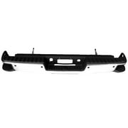 REAR STEP BUMPER ASSEMBLY; CHROME; WITH CORNER STEP; WITH PARK ASSIST