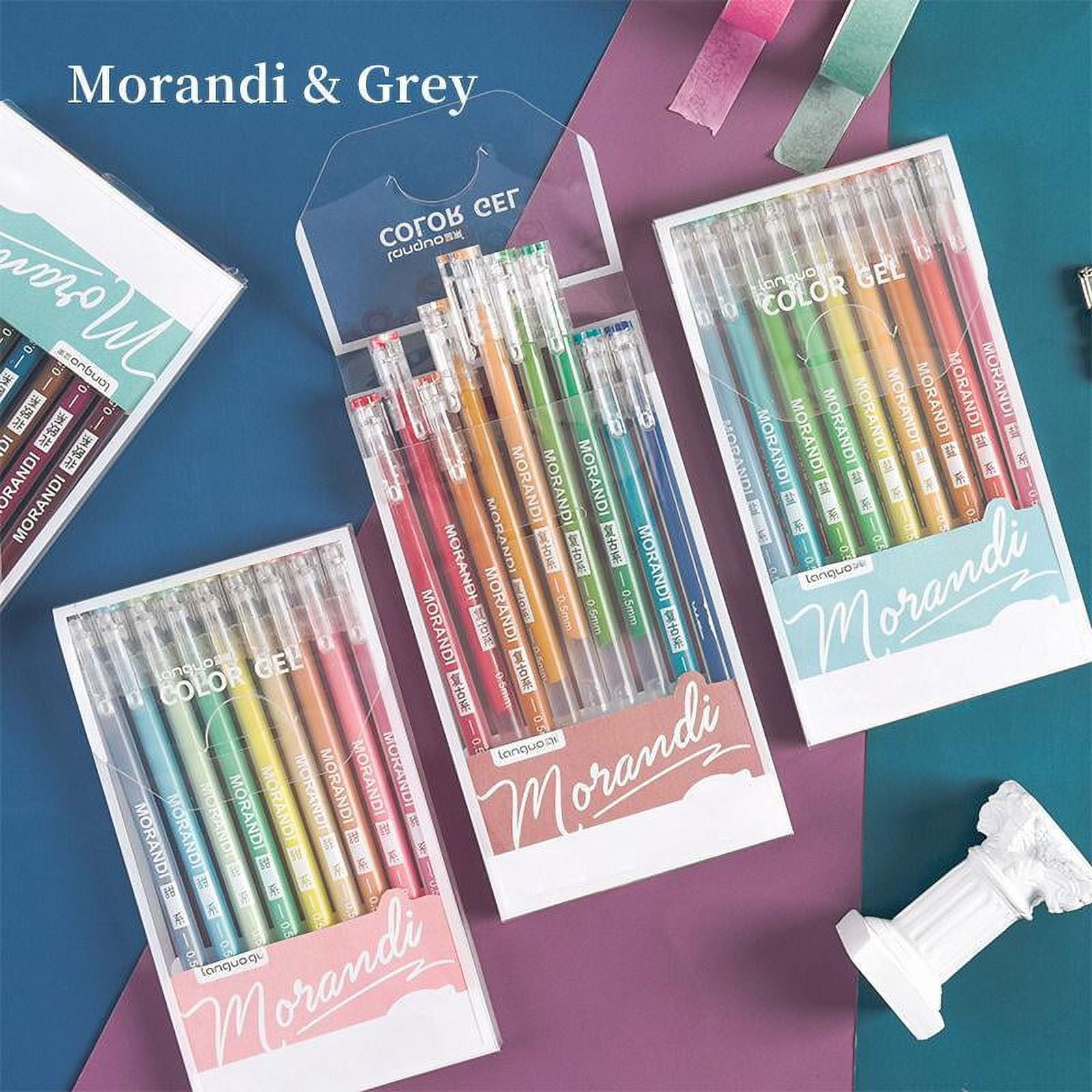 Multi color Pens Large Capacity Color Hand Pen Morandi Color - Temu