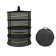 thumbnail image 5 of Malla solar plegable Cesta de almacenamiento de cuatro capas Cesta de almacenamiento Secado de camping Estante de secado de pescado Cesta colgante Estante de secado Marco de malla 25 * 25 * 7 cm TUNC Sencillez, 5 of 5