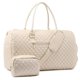 thumbnail image 1 of Bolsa de viaje, bolsa de fin de semana con bolsa de artículos de tocador, bolsa de viaje con compartimento para zapatos, bolsa de gimnasio con bolsillo húmedo, bolsas de hospital para mamá, 1 of 5