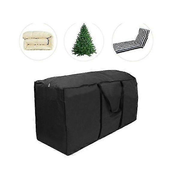 (122*39*55 cm) Garden Furniture Cushion Storage Bag, Waterproof Outdoor Cushion Bag