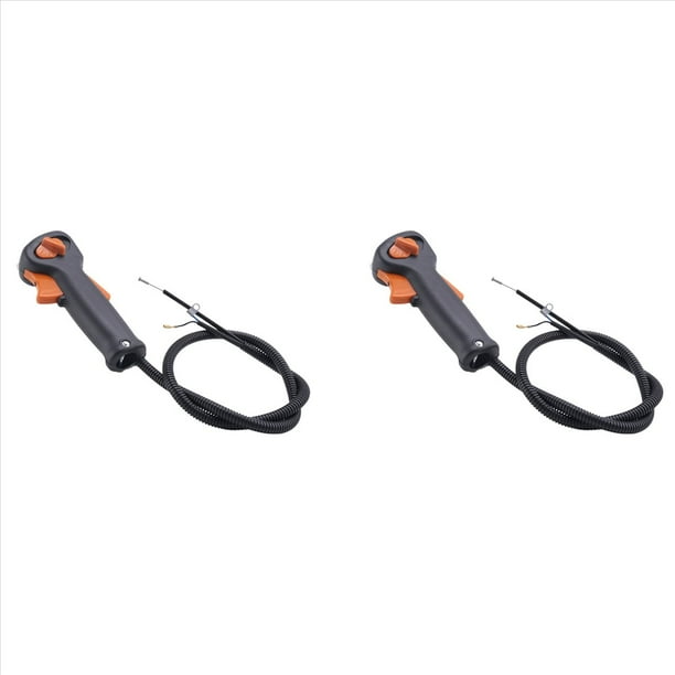 2X Manejar de Control del Acelerador con Interruptor 4128-790-1301 para FS120 FS200 FS250 Desbrozadoras y Recortadoras