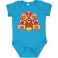thumbnail image 3 of Inktastic Thanksgiving Cute Football Turkey Boys or Girls Baby Bodysuit, 3 of 5