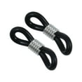 thumbnail image 5 of Zcyifa 100pcs Silicone Eyeglass Chain Ends Adjustable Holder for Men Black, 5 of 10