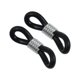 thumbnail image 3 of 100pcs DIY Silicone Glasses Chain Fixing Ring Spring Buckle Adjustable Non-slip Ring Eyeglasses Accessories (Black), 3 of 5