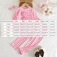 thumbnail image 5 of ZIXKCGDSE Girls 2 Piece Outfits Cute Floral Long Sleeve Top and Pants Vacation Going Out Size 6 Years, 5 of 5