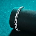 thumbnail image 3 of 6/6.5/7inch Moissanite Bracelets for Women D Color VVS1 clarity S925 Sterling Silver Diamond Bracelet Womens Moissanite Bracelet with Certificate, 3 of 7