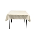 thumbnail image 1 of Nappe Carrée en Popeline de Polyester TCpop58x58-IvoryP25&44; Ivoire - 58 x 58 Po, 1 of 1