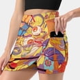 thumbnail image 3 of Explosion Women's skirt Mini Skirts A Line Skirt With Hide Pocket Lovatto Look Mum No Hands Cycling Pedalling Bike Bicycle, 3 of 6