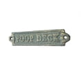 thumbnail image 2 of Antique Seaworn Bronze Cast Iron Poop Deck Sign 6" - Door Decor - Nautical The, 2 of 2