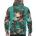 thumbnail image 2 of My Hero Academia Deku Sweatshirt For Mens Fashion Hoodies Pullover Athletic Daily Hoody Hooded Gift, 2 of 5