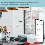 Fingerbot Plus Smart Button Pusher No Wiring Switch zigb ee with touch control