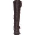 thumbnail image 5 of Womens B.O.C Austin Flat Knee-High Comfort Boots, Dark Brown, 5 of 6