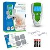 AccuRelief Dual Channel TENS Therapy Electrotherapy Body Aches & Pains, Electrodes System, 1 Count