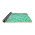 thumbnail image 2 of Ahgly Company Indoor Rectangle Southwestern Turquoise Blue Country Area Rugs, 6' x 9', 2 of 4