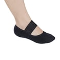 thumbnail image 1 of Lupo Women's Solid Yoga-Pilates Socks with Grippers, 1 of 3