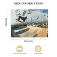 thumbnail image 3 of COMIO  Skateboarding 900 Canvas Art Poster and Wall Art Picture Print Modern Family Bedroom Decor Posters, 3 of 6