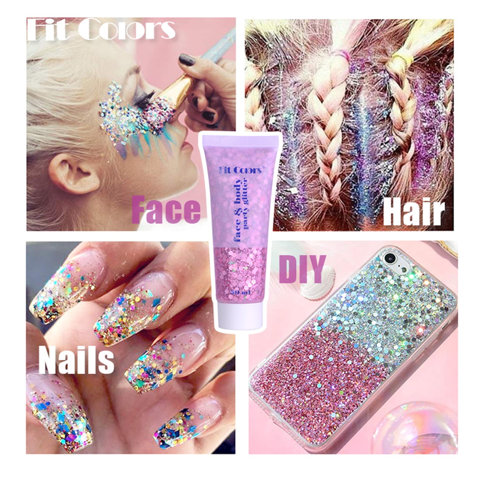 Mermaid Glitter Gel – Funkelnder Body-Glitzer Mit Pailletten Für Festival, Party & Make-up