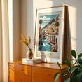 thumbnail image 3 of Vintage Positano Illustrations: Timeless Coastal Beauty - Positano Campania Italy Illustration Travel Poster Scenic Coast Tropical Architecture Vintage Poster Unframed Wall Art Print 32 x 48 inches, 3 of 60