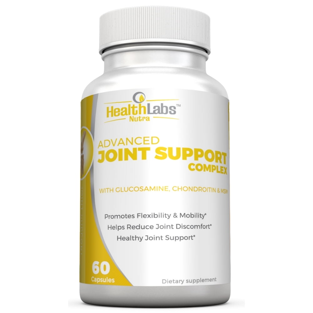 Health Labs Nutra Advanced Joint Support Complex Supplement Includes